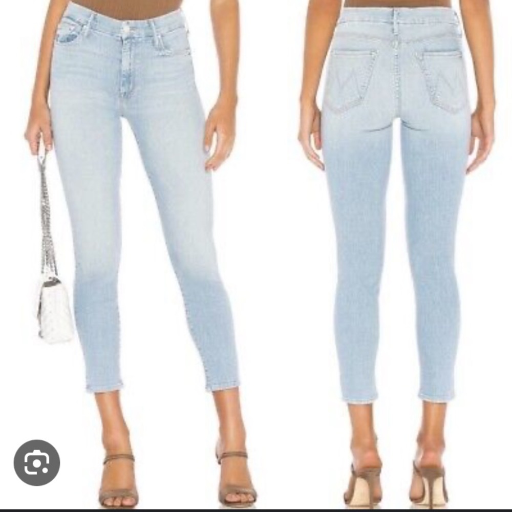 Mother The looker crop Sz29 (fresh cuts)